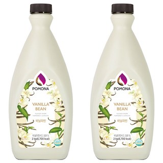 포모나 바닐라빈 소스, 2kg, 2개