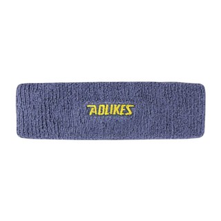 AOLIKES 奧力克斯 毛巾頭帶 #2108, 藍灰, 1個