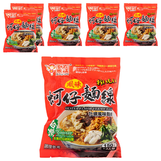 譽方媽媽 蚵仔風味麵線，香Q有勁，快煮方便, 150g, 6包