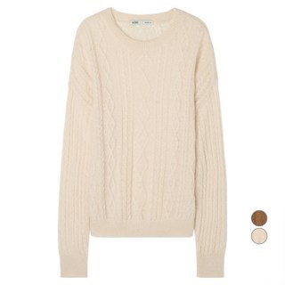 MIXXO 女款透視麻花針織衫