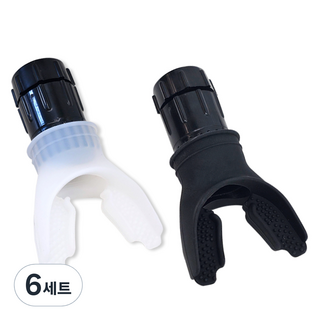 C 腹式呼吸器 黑色 + 腹式呼吸器 白色 2件組 10 x 5 x 3 cm, 6套