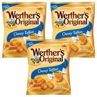 Werther's Original 道地的偉特 軟糖, 80g, 3包