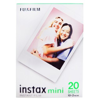 FUJIFILM 富士 instax MINI拍立得空白底片 20張, 1盒, Instax Mini