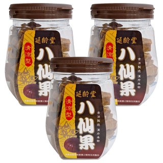 延齡堂 八仙果 清涼型, 古法製造 漢方本物, 140g, 3罐
