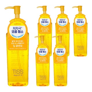 TISS COSMETIC 深層卸妝油, 320ml, 6瓶