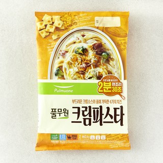 풀무원 크림파스타 2인, 662.4g, 1개