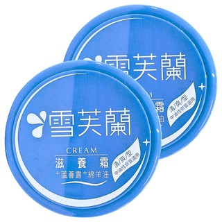 雪芙蘭 滋養霜 清爽型, 含綿羊油 蘆薈露 維他命E, 適合中性/油性膚質, 120g, 2罐