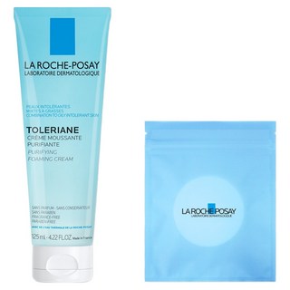 라로슈포제 똘러리앙 퓨리파잉 포밍 크림 125ml + 화장솜 30p 세트, 1세트