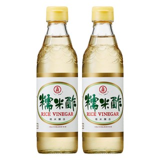 KONG YEN 工研 糯米醋 600ml 糯米釀造 酸度4.5%以上, 2瓶