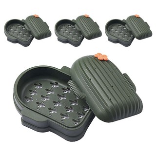 THE ZAKKA 仙人掌排水皂基, 4個, 深綠色