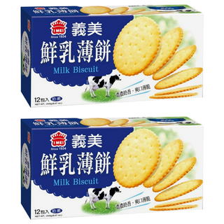 義美 鮮乳薄餅, 240g, 2盒