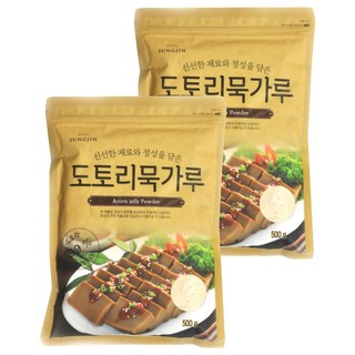 Sungjin Foods 橡子果凍粉, 500g, 2個