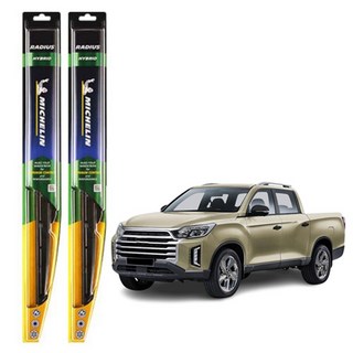 MICHELIN 米其林 Radius Hydroedge混合式雨刷組, KGM Rexton Sports Coolmen/Khan 2023年