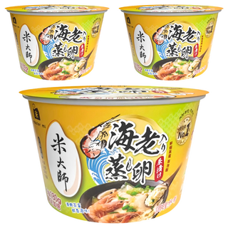 master mi 米大師 湯泡飯 鮮蝦蒸蛋泡飯, 235g, 3入