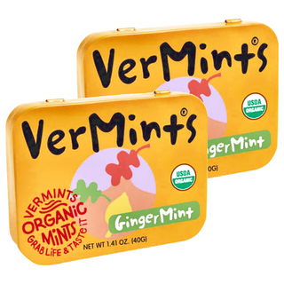 VERMINTS 美國有機清口糖 薑汁風味 40g, 2個