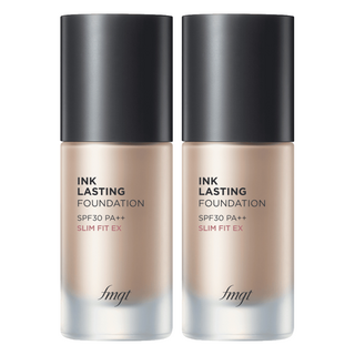 THE FACE SHOP 菲詩小舖 fmgt 台灣公司貨 貼妝持久粉底液, 2瓶, V203