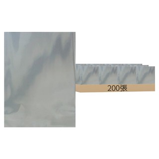 自黏式PP三層內包裝袋, 200張