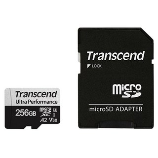 Transcend 創見 MicroSD U3 A2 340S遊戲機/空拍機專用記憶卡, 256GB, 1個