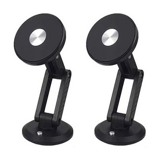 小麥購物 磁吸手機支架 G796 137g, 黑色, 2個