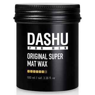 DASHU 男性經典霧面定型髮蠟, 100ml, 1罐