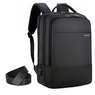 ADDEDIT 韓國大容量後背包筆電包 附鑰匙圈