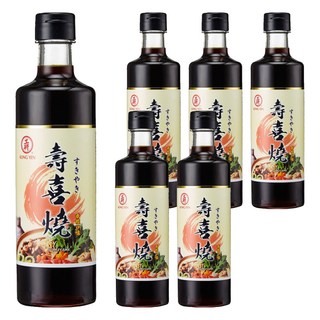 工研 香檸壽喜燒醬 全素可食 清爽順口, 320ml, 6瓶