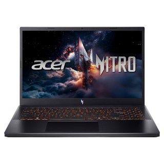 acer 宏碁 Nitro V 筆記型電腦 15.6吋 FHD 1920 x 1080 IPS 165Hz 霧面/i5-13420H/RTX4050-6G-GDDR6 原廠保固, 黑色, 512GB, 16GB, Windows 11, ANV15-52-598T