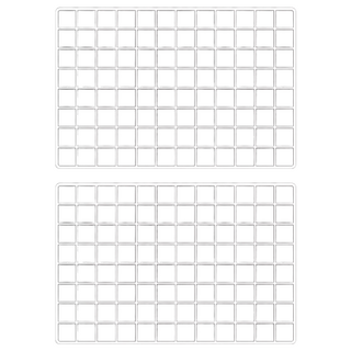 多用途網片置物架 鋼材 免組裝 紅/紫/黑色, 白色, 1組