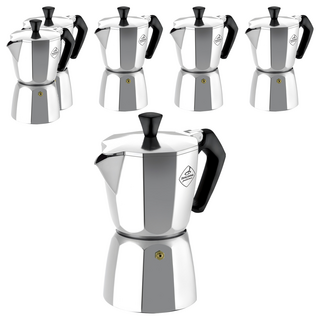 tescoma Paloma義式摩卡壺 6杯, 銀色, 1個