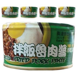 廣達香 拌飯魯肉醬, 肉質軟嫩 香而不膩 慢火燉煮, 120g, 5罐