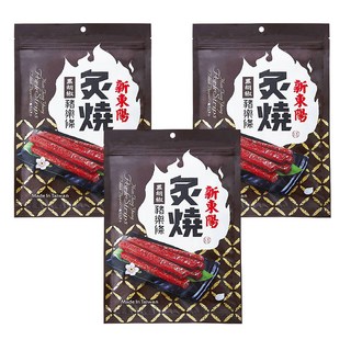 新東陽 黑胡椒炙燒豬樂條, 165g, 3包