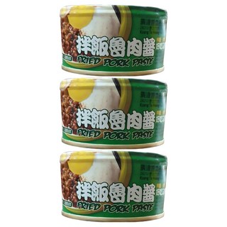 廣達香 拌飯魯肉醬, 肉質軟嫩 香而不膩 慢火燉煮, 120g, 3罐