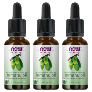 NOW solutions 美國USDA有機認證 純海棠果保濕油, 30ml, 3瓶