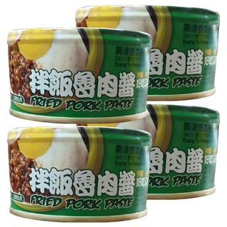 廣達香 拌飯魯肉醬, 肉質軟嫩 香而不膩 慢火燉煮, 120g, 4罐