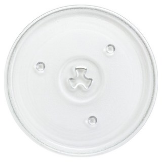 Daily Pick微波爐旋轉玻璃盤 27cm, 1個, 單色