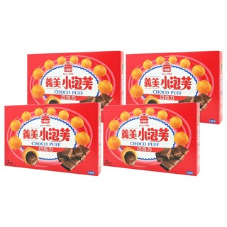 義美 小泡芙 經典巧克力, 171g, 4盒