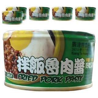 廣達香 拌飯魯肉醬, 肉質軟嫩 香而不膩 慢火燉煮, 120g, 6罐