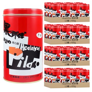 Healthful 黑師傅 捲心酥 黑糖, 400g, 48罐