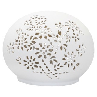 karoli 卡蘿萊 丁香花鏤雕白瓷香氛水氧機, m7, 1個, 白