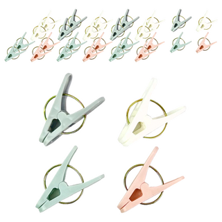 防風曬衣夾 強力防風 多色可選 耐用, 顏色隨機, 100個