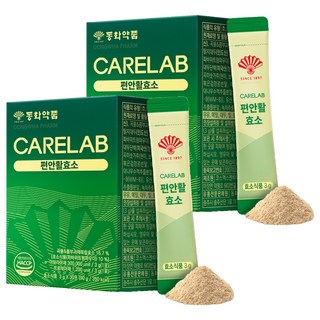 동화약품 케어랩 부채표 편안활효소 30p, 2박스, 90g