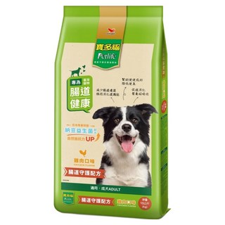 Petlife 寶多福 成犬專用 美食犬餐 乾飼料 納豆益生菌配方 15kg 腸道呵護配方, 雞肉, 1袋