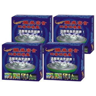 鱷魚 安全蚊香燃燒盤, 550g, 4盒