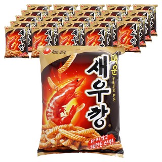 새우깡 매운새우깡, 90g, 25개