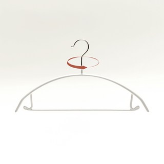 진심감성 고리회전형 논슬립 어깨뿔방지 옷걸이, 화이트, 10개