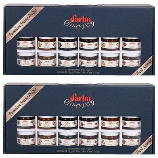 다보 미니 과일잼 12p 선물세트, 2세트, 336g