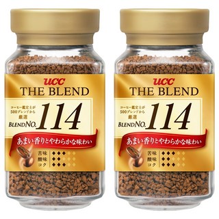 ucc THE BLEND 114即溶咖啡, 90g, 1入, 2罐