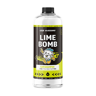 GLOSSBRO LIME BOMB 弱酸性洗車精, 1L, 1120g, 1瓶