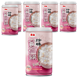 泰山 珍珠薏仁饌CAN，養顏滋潤，補充好氣色, 330g, 6罐