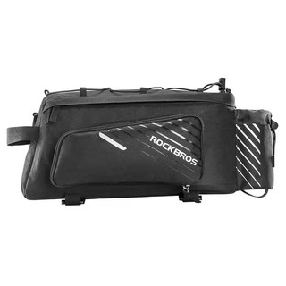 ROCKBROS 洛克兄弟 自行車貨架包, 黑色, 1個